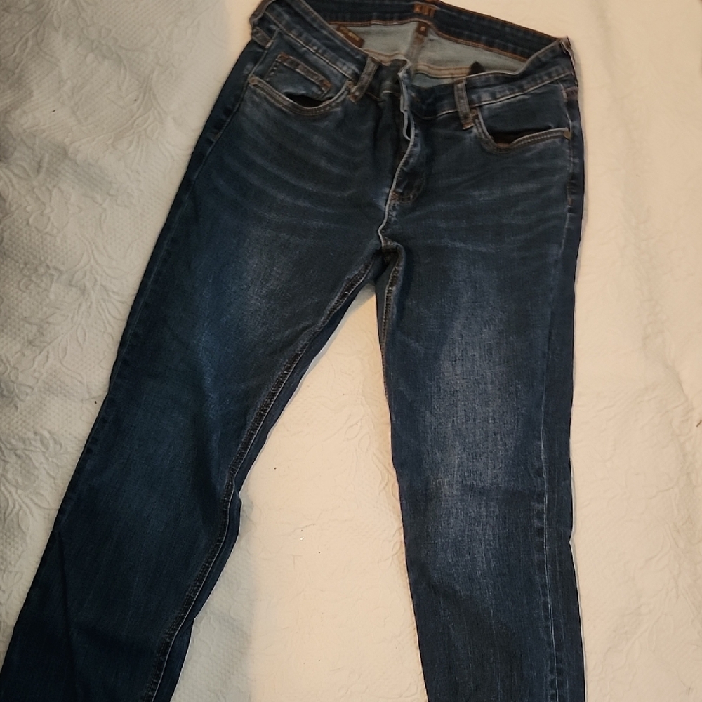 Kut from the Kloth Women's Dark Blue Boyfriend Jeans